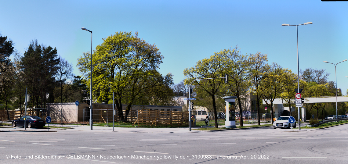 20.04.2022 - Baustelle am Haus für Kinder in Neuperlach